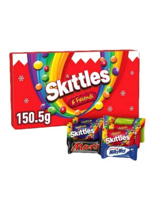 Picture of Skittles Chocolate Medium Selection Box 150.5gm