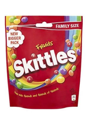 Picture of Skittles Toffee Fruits Pouch 196gm