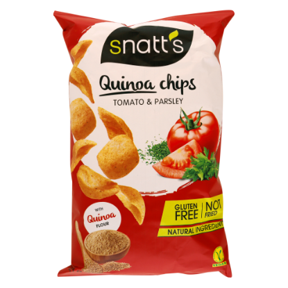 Picture of Snatt's Quinoa Chips Made From Tomato & Parsley 85gm