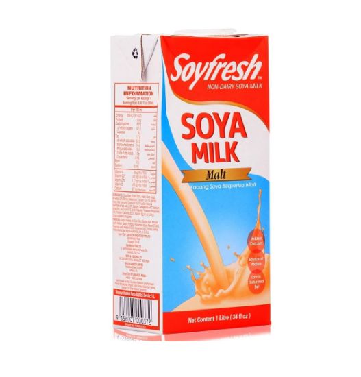 Picture of Soyfresh Soya Milk With Malt 1ltr