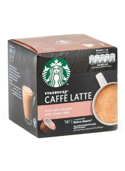 Picture of Starbucks Café Latte Coffee Capsules 121.2gm