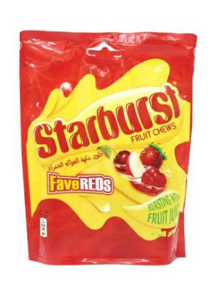 Picture of Starburst Fruit Chews Fave Reds 165gm