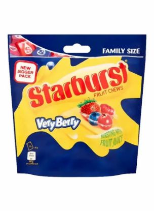 Picture of Starburst Fruit Chews Very Berry 165gm