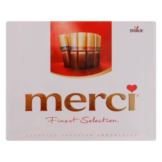 Picture of Merci Finest Selection European Chocolates Red 250gm