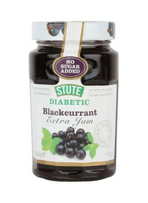 Picture of Stute Diabetic Jam Blackcurrant No Added Sugar 430gm