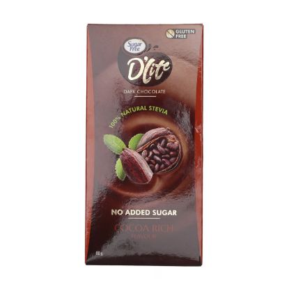 Picture of Sugar Free Dark Chocolate Rich Flavour 80gm