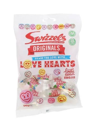 Picture of Swizzels Choco Love Heart Original 170gm