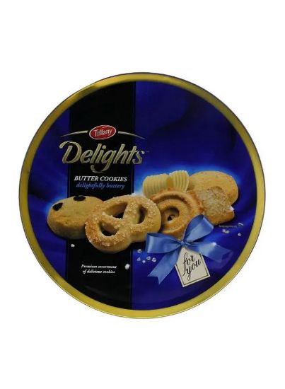 Picture of Tiffany Delight Butter Cookies Tin 405gm