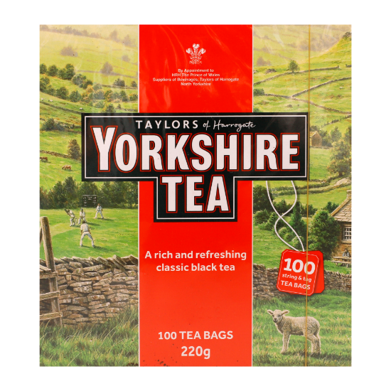 Picture of Taylors Of Harrogate Yorkshire Classic Black Tea 100's Tea Bags 220gm