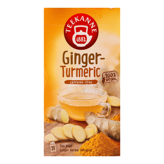 Picture of Teekanne Ginger Turmeric Caffeine Tea 20's Tea Bags 1Pack