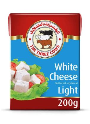 Picture of The Three Cows Light White Cheese, 200gm