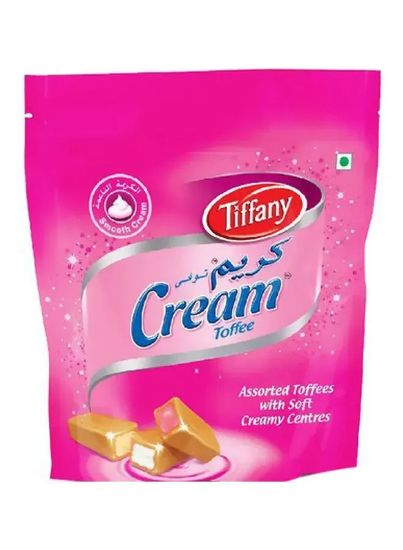 Picture of Tiffany Cream Toffee Assorted Toffees With Soft Creamy Centres Pouch 600gm