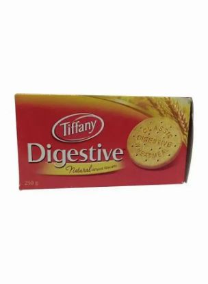 Picture of Tiffany Digestive Natural Wheat Biscuits 250gm