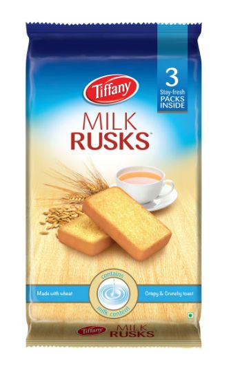 Picture of Tiffany Rusks Milk Flavor 335gm