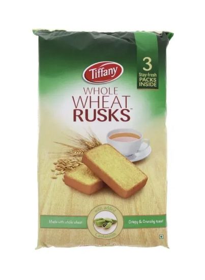 Picture of Tiffany Whole Wheat Rusks Cardamom Flavour 335gm