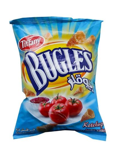 Picture of Tiffany Bugles Ketchup Chips 25gm