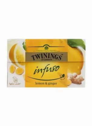 Picture of Twinings Tea Infusion Lemon & Ginger (2x20's)