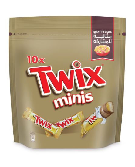 Picture of Twix Minis Chocolate 200gm