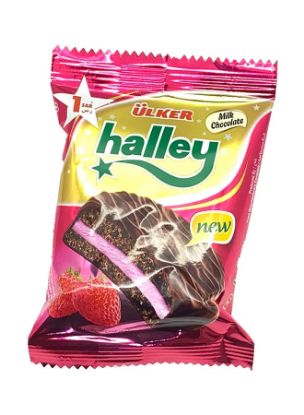 Picture of Ulker Cake Halley Milk Chocolate Strawberry 26gm