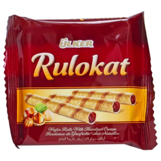 Picture of Ulker Chocolate Biscuit Rulokat 30gm