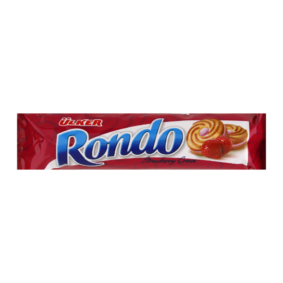 Picture of Ulker Rondo Strawberry Cream Biscuit 68gm