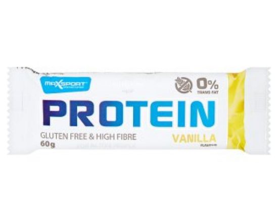 Picture of Maxsport Protein bar Vanilla Gluten Free 60gm