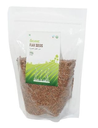 Picture of Organic Flax Seeds High In Omega 3 500gm