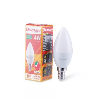 Picture of Oshtraco LED Lamp 4W E14 Warm White 1pc