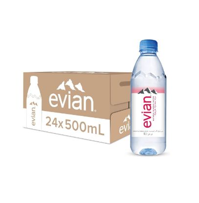 Picture of Evian Mineral Water Prestige Pet 24x500ml