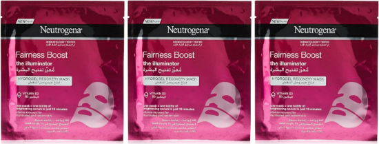 Picture of Neutrogena The Illuminator Fairness Boost Hydrogel Recovery Mask 30ml