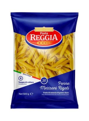 Picture of Reggia Penne Ziti Regate Pasta 500gm