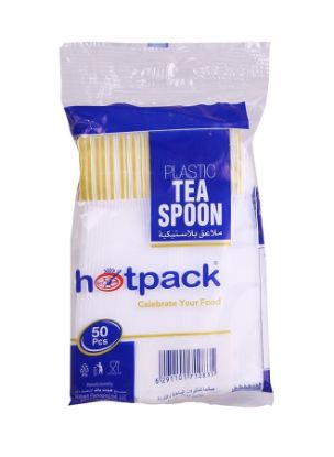 Picture of Hotpack Plastic Spoon White, Pack of 50