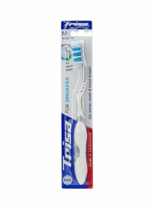 Picture of Trisa Toothbrush for Smokers Medium 1pc