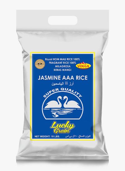 Picture of Royal Jasmine Rice Aaa Lucky Grain 4.5kg