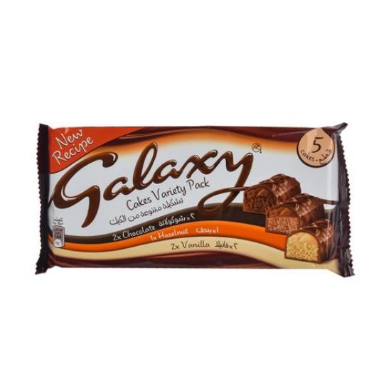 Picture of Galaxy Cake Variety Assorted 5x30gm