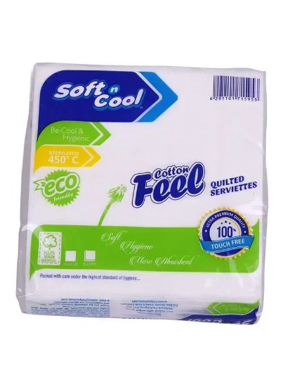 Picture of Soft N Cool Cotton Feel Napkin 25's