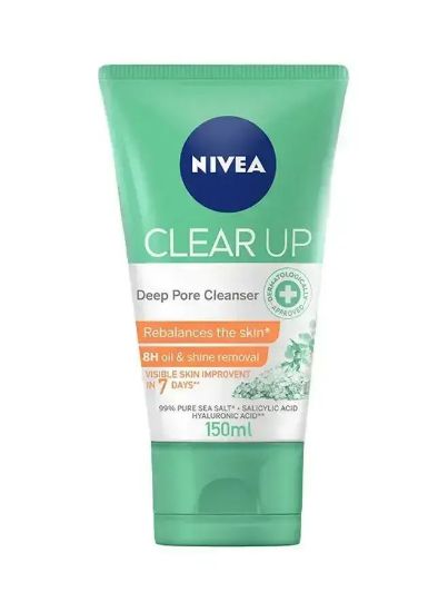 Picture of Nivea Face Wash Deep Face Clearup 150ml