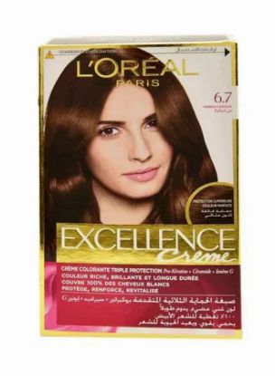 Picture of L'oreal Paris Excellence Creme Hair Chocolate Brown #6.7