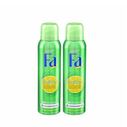 Picture of Fa Deodorant Spray Caribbean Lemon (2x150ml)