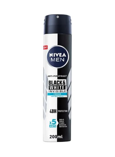 Picture of Nivea Deo Spray Invisible B&W Fresh 200ml