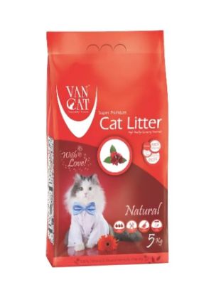 Picture of Van Cat Premium Cat Litter Natural 5kg