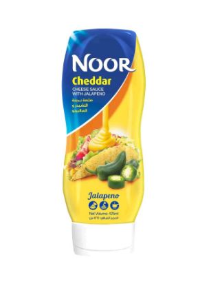 Picture of Noor Sauce Cheddar Cheese Jalapeno 425gm