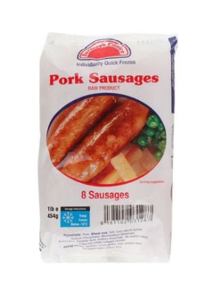 Picture of Farmer's Choice Pork Sausages Kenya 454gm