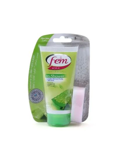 Picture of Fem Hair Removal Cream Aloe Vera In-Shower Enriched With Avocado Oil 150ml