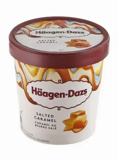 Picture of Haagen-Dazs Ice Cream Salted Caramel 100ml