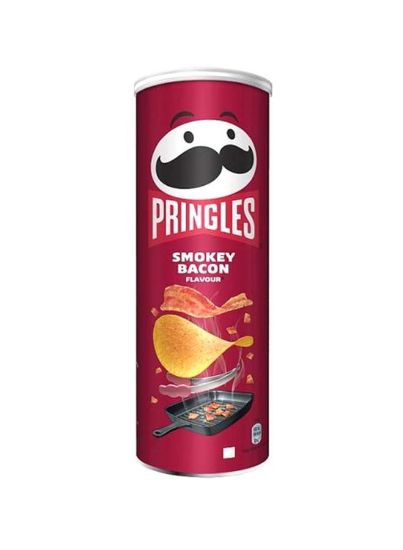 Picture of Pringles Potato Chips Bacon 165gm