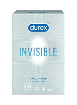 Picture of Durex Invisible Extra Thin Condoms 20's