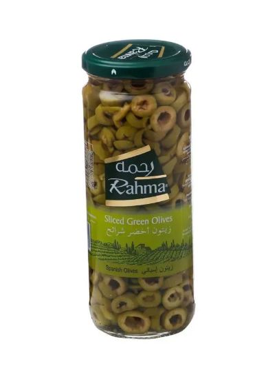 Picture of Rahma Sliced Olives Green 430gm