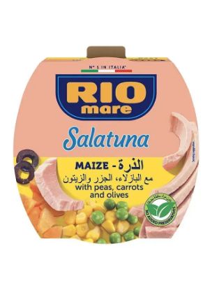 Picture of Rio Mare Salatuna Maize Recipe Vegetables & Tuna Salad 160gm