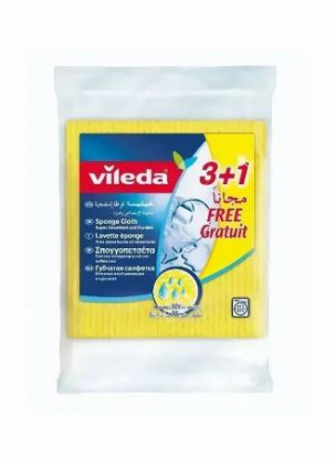 Picture of Vileda Sponge Cloth 3 Pieces 1pc